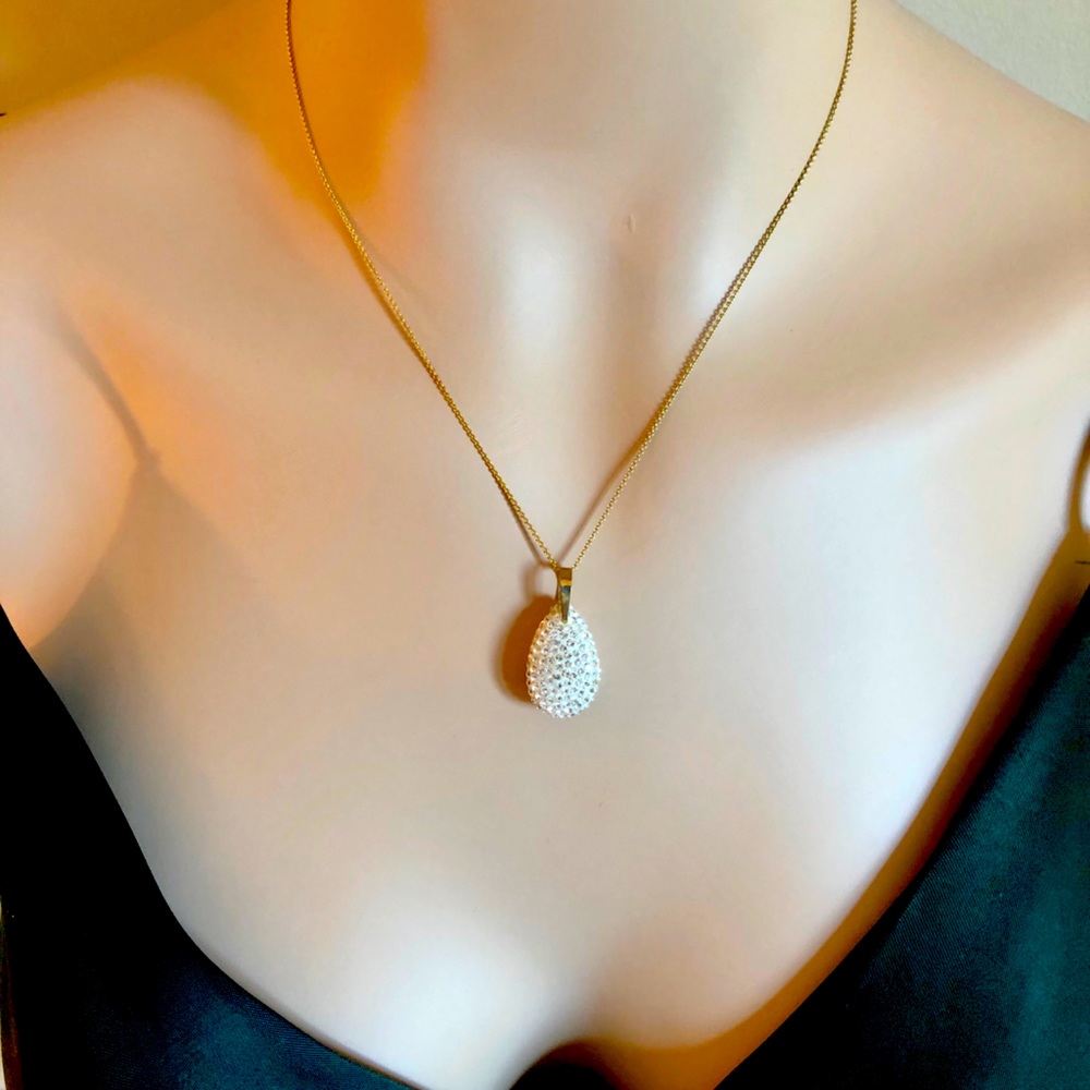 Drop bling necklace - Picture 1 of 6